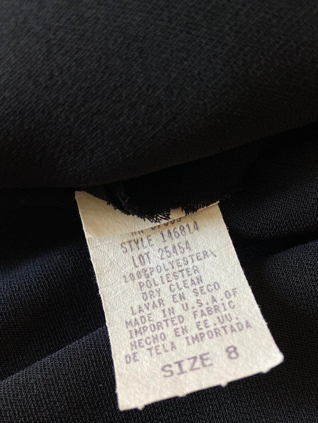 BASIC BLACK Dress Barn Size 8