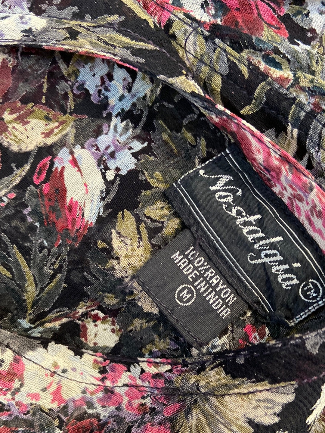 DARK FLORAL Nostalgia Size M