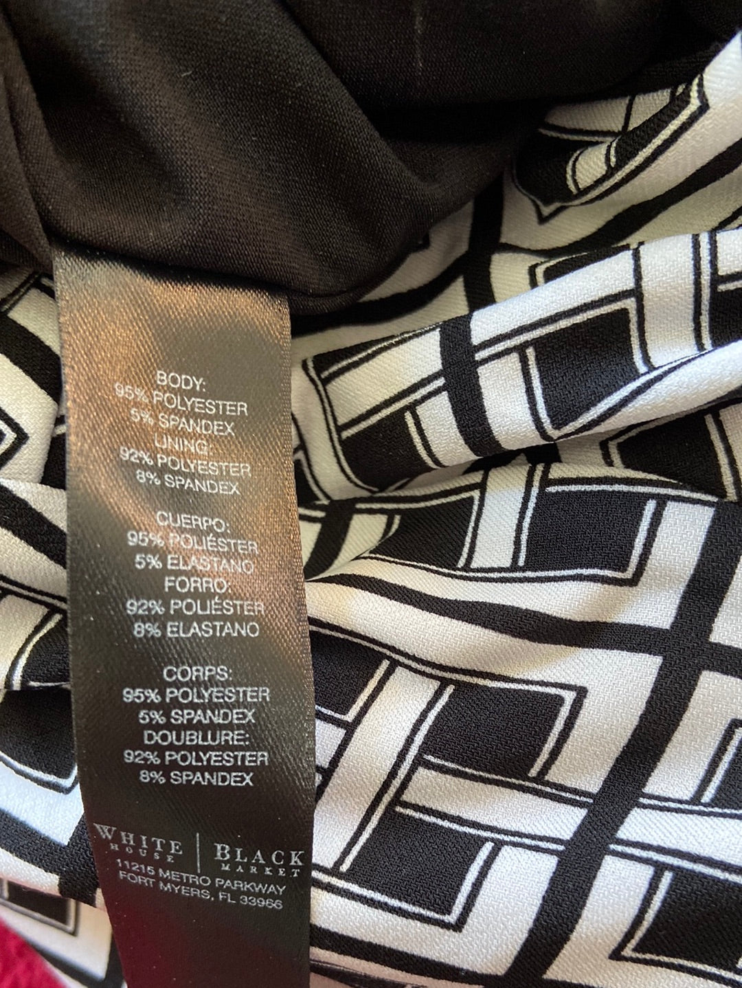 CLASSIC White House Black Market Dress Size XS
