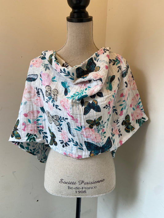 Butterfly Garden Snap Shawl