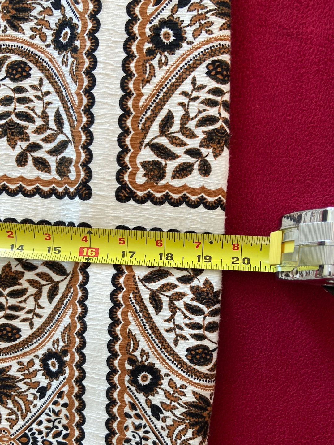 COTTON COMFORT Max Mara Brown Print Dress Size 4