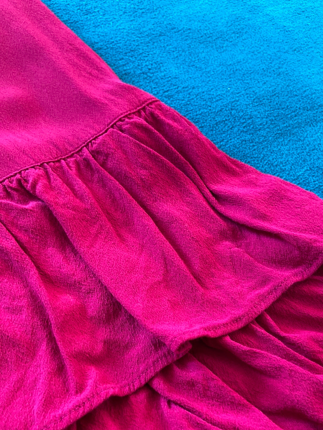 PINK PERFECTION Gap Hot Pink Dress Size XSP