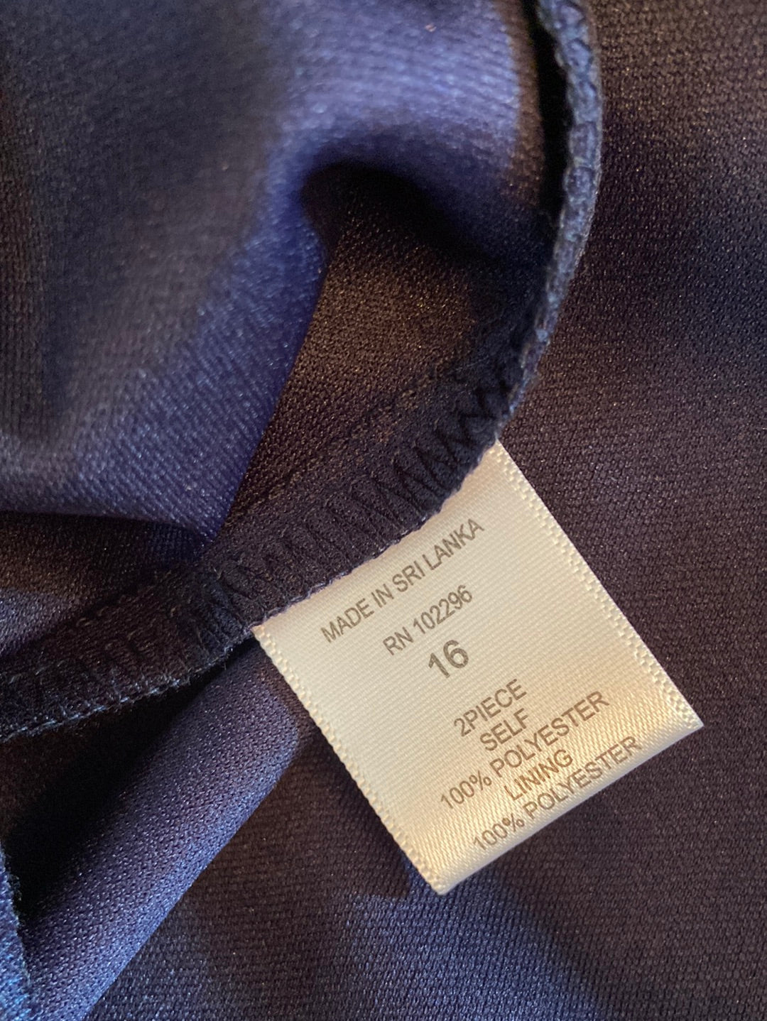 NAVY FLORAL North Style Size 16