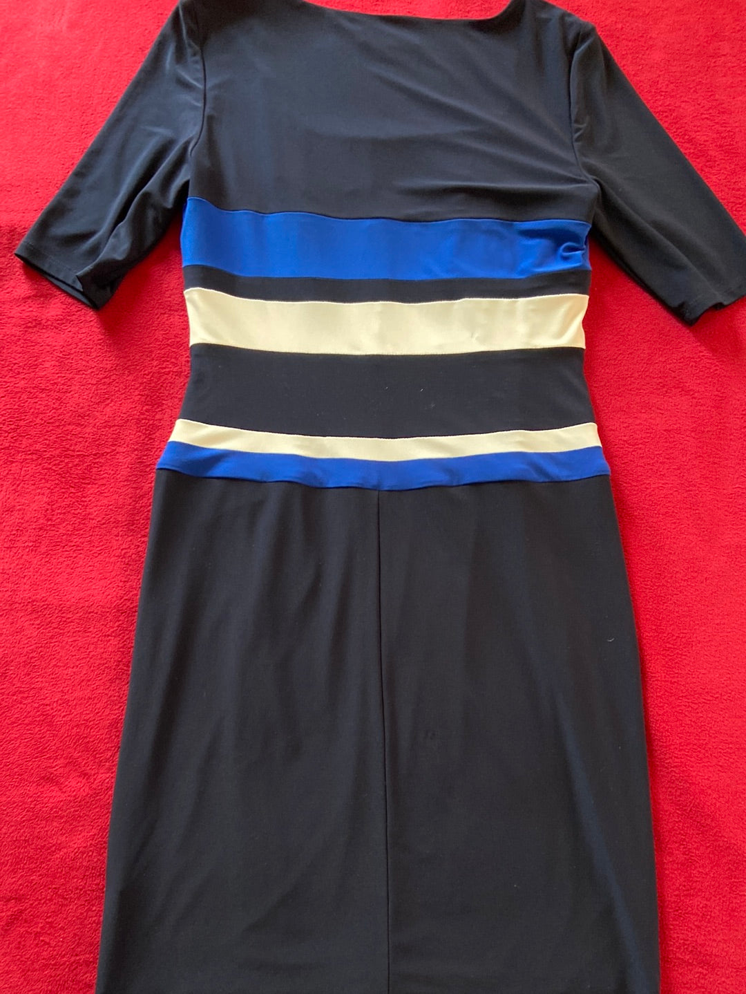 SLEEK STRIPES Ralph Lauren Dress Size 12