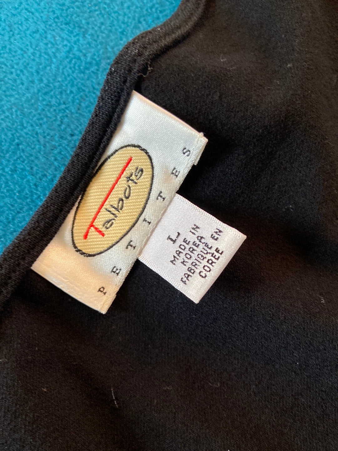 BLACK & BEIGE Talbots Size LP