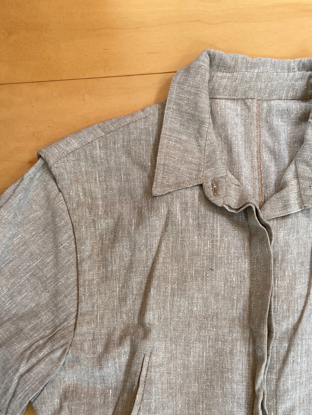 LINEN SKIRT SET No label Size M