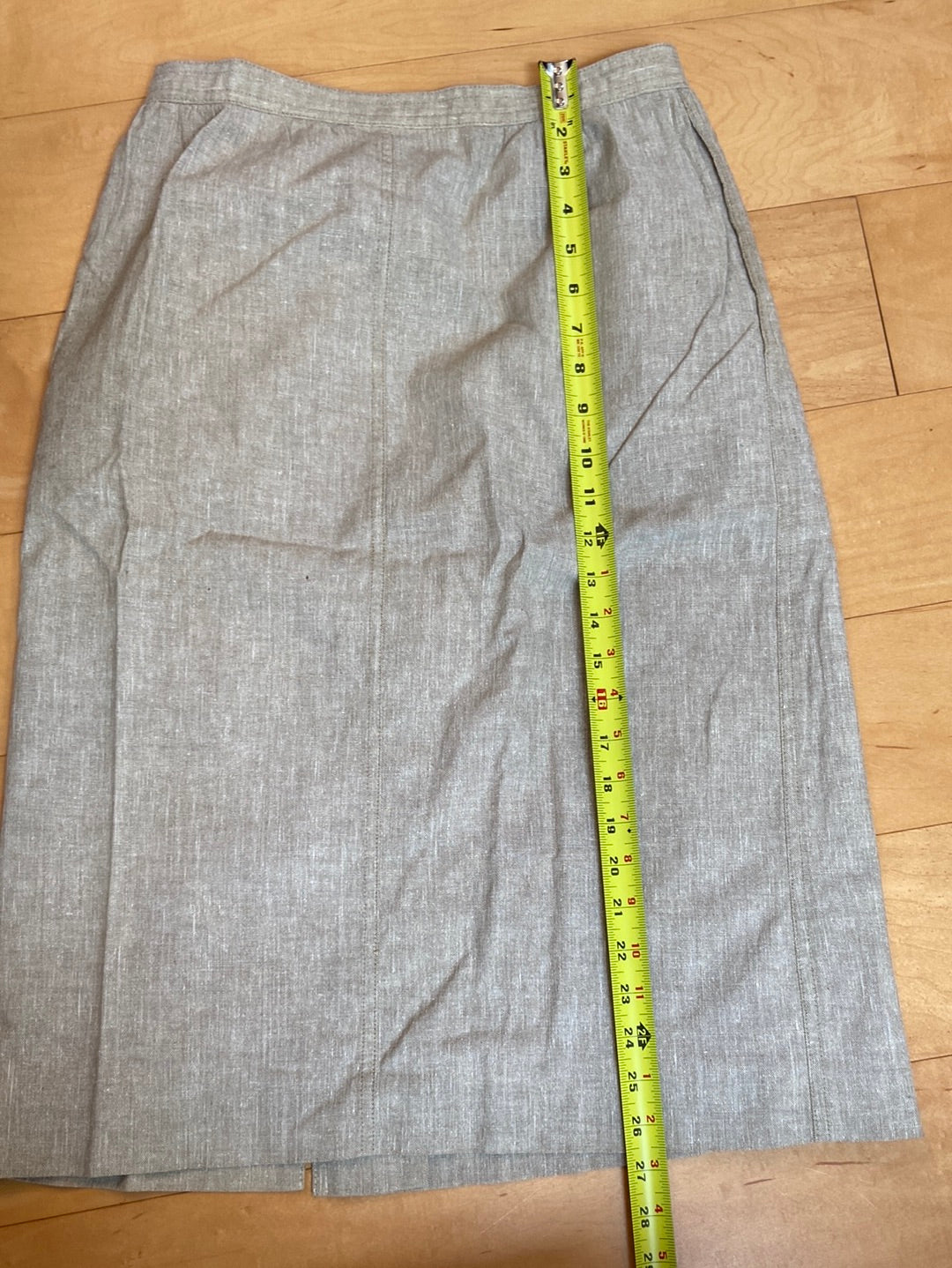 LINEN SKIRT SET No label Size M