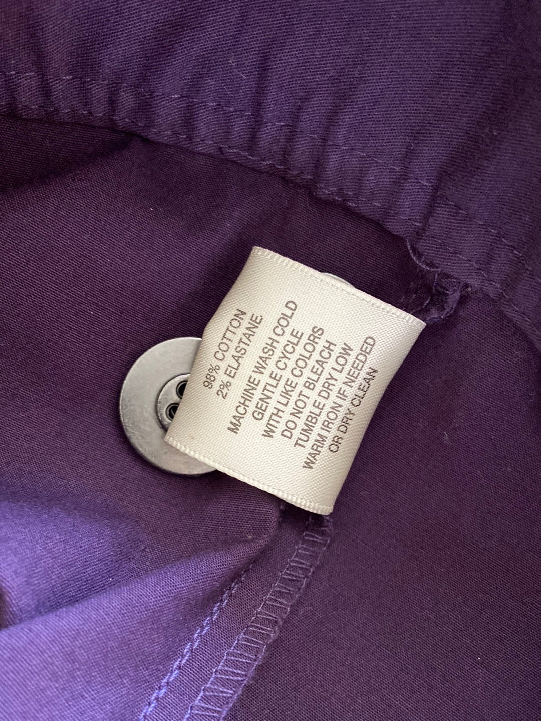 PURPLE PASSION Brooklyn Industries Overall Dress Size 8