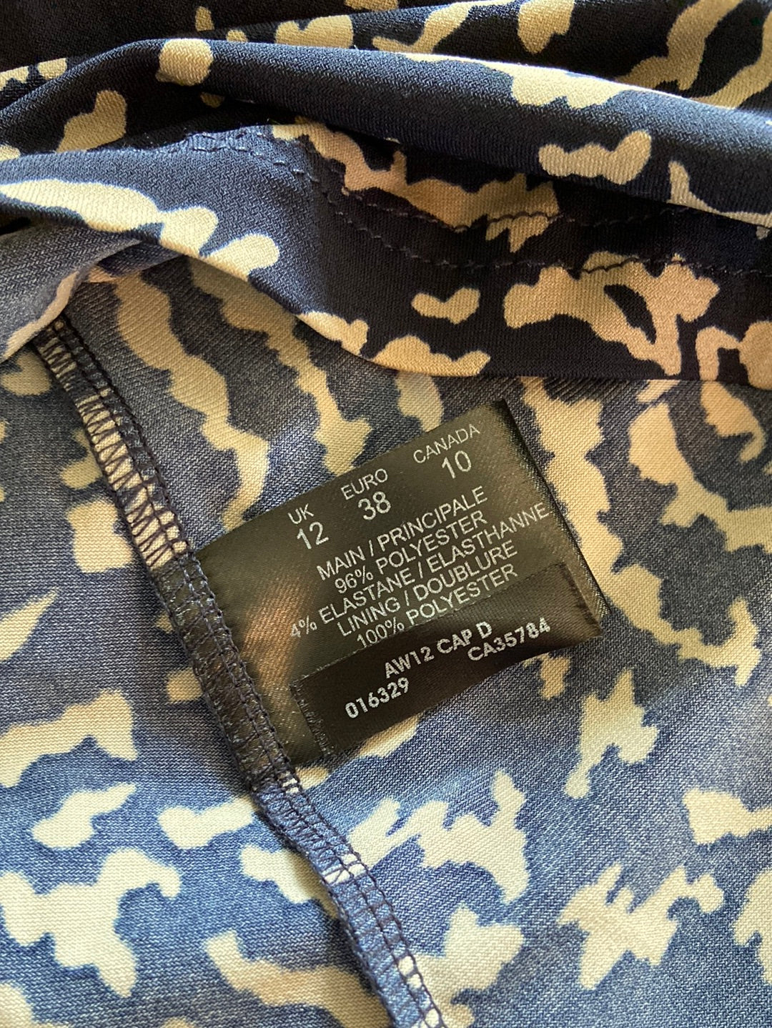 WRAP IT UP Windsmoor Navy Dress Size 12