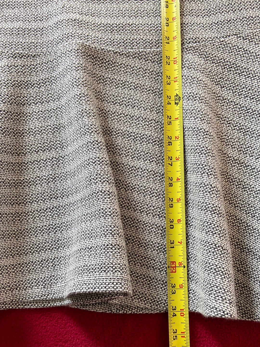 HEATHERED WHITE Loft Dress Size L