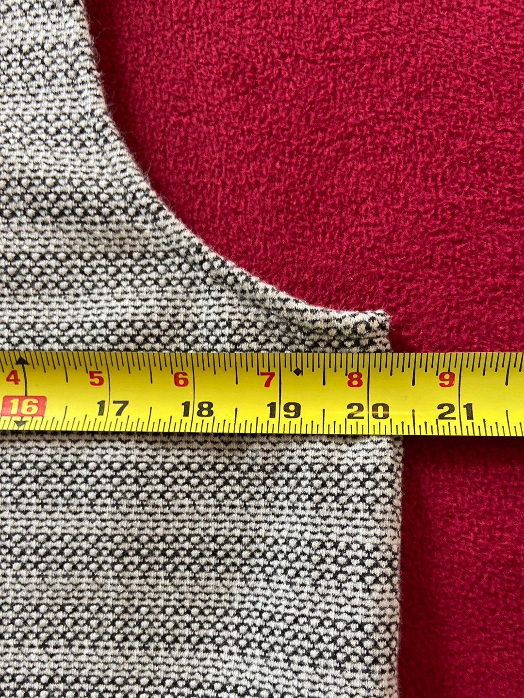HEATHERED WHITE Loft Dress Size L