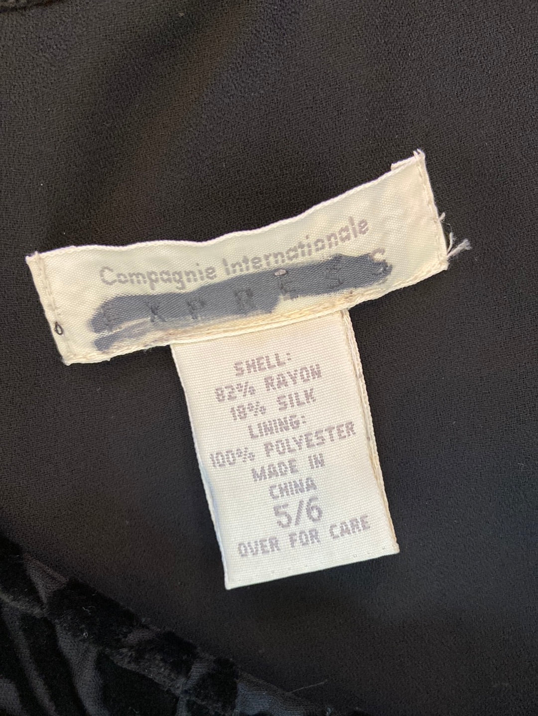 BLACK VELVET Express Size 6