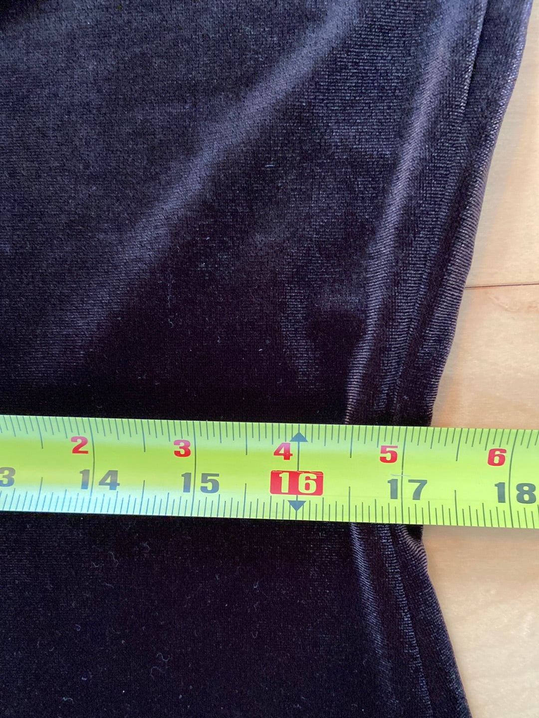 BROWN VELOUR Cold water Creek Size MP