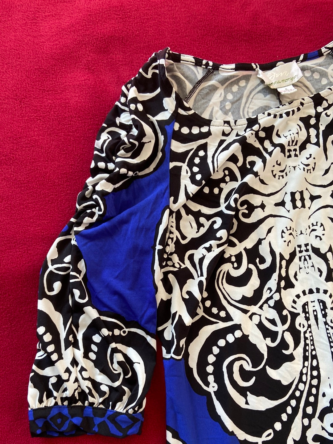 BLUE BEAUTY Donna Morgan Royal Blue Dress Size 6