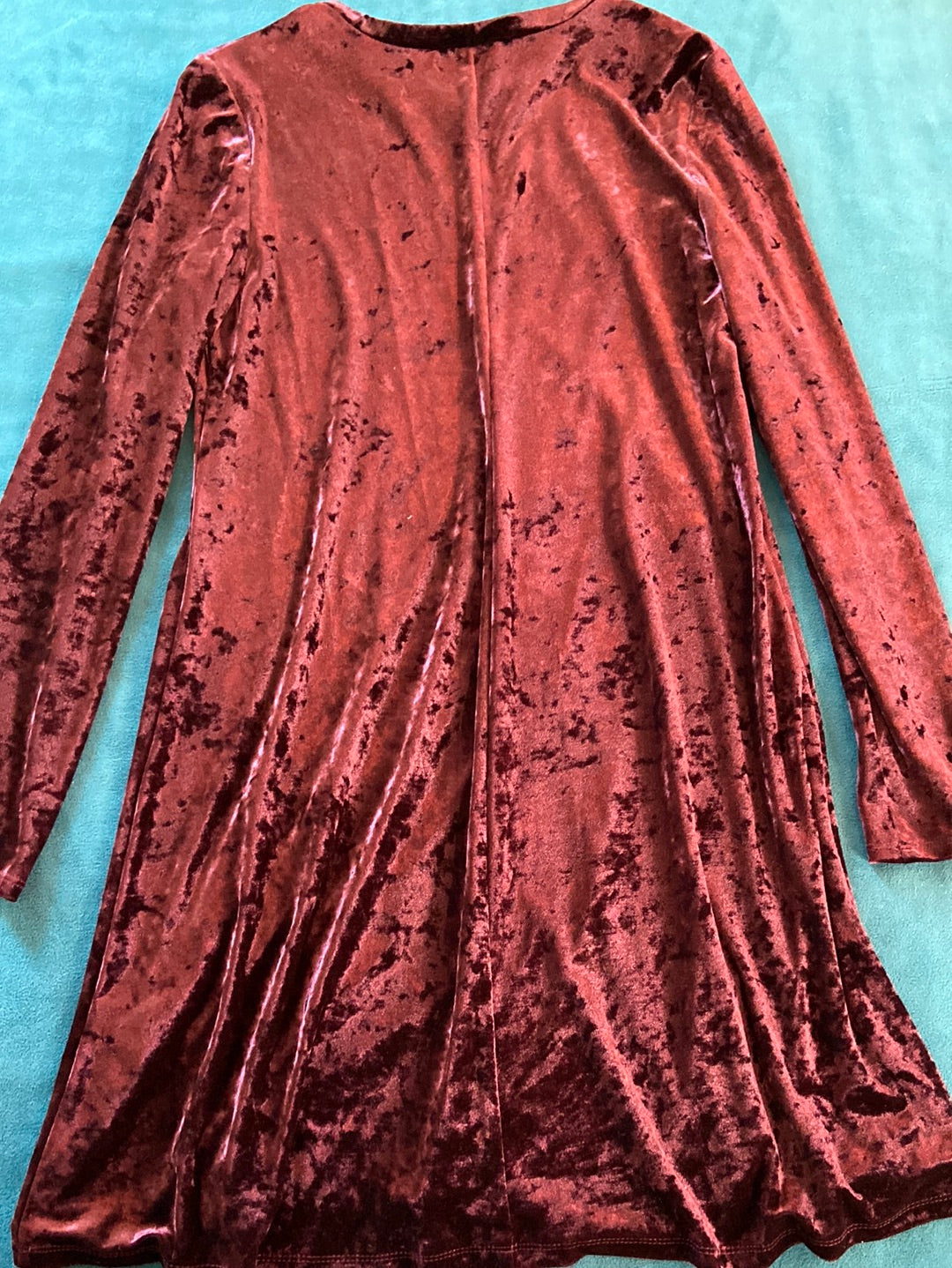 MAROON VELVET London Times Size 10
