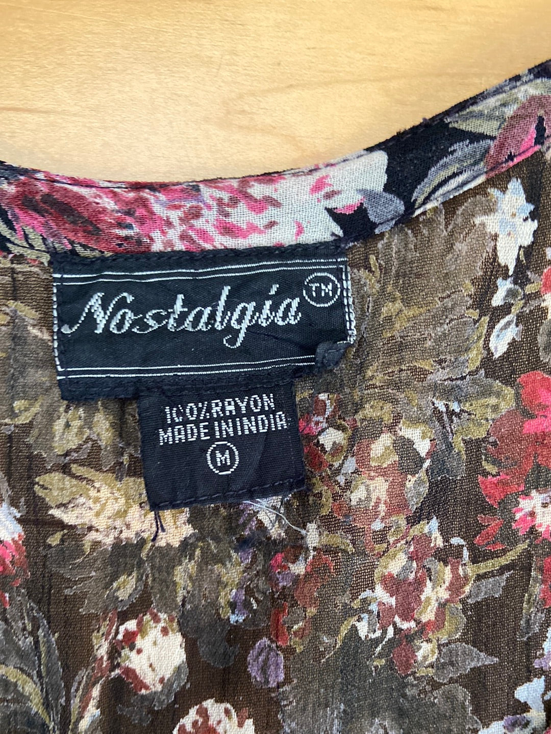 DARK FLORAL Nostalgia Size M