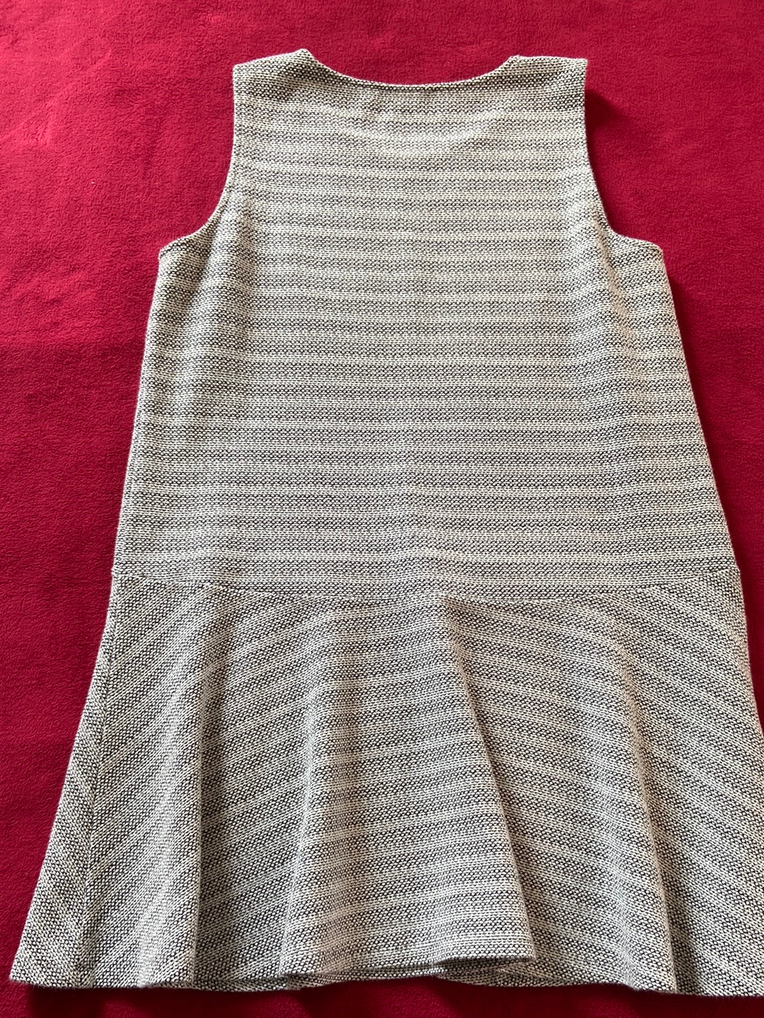 HEATHERED WHITE Loft Dress Size L