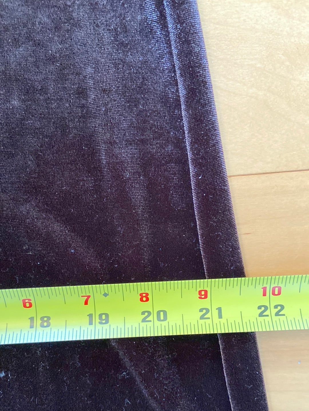 BROWN VELOUR Cold water Creek Size MP
