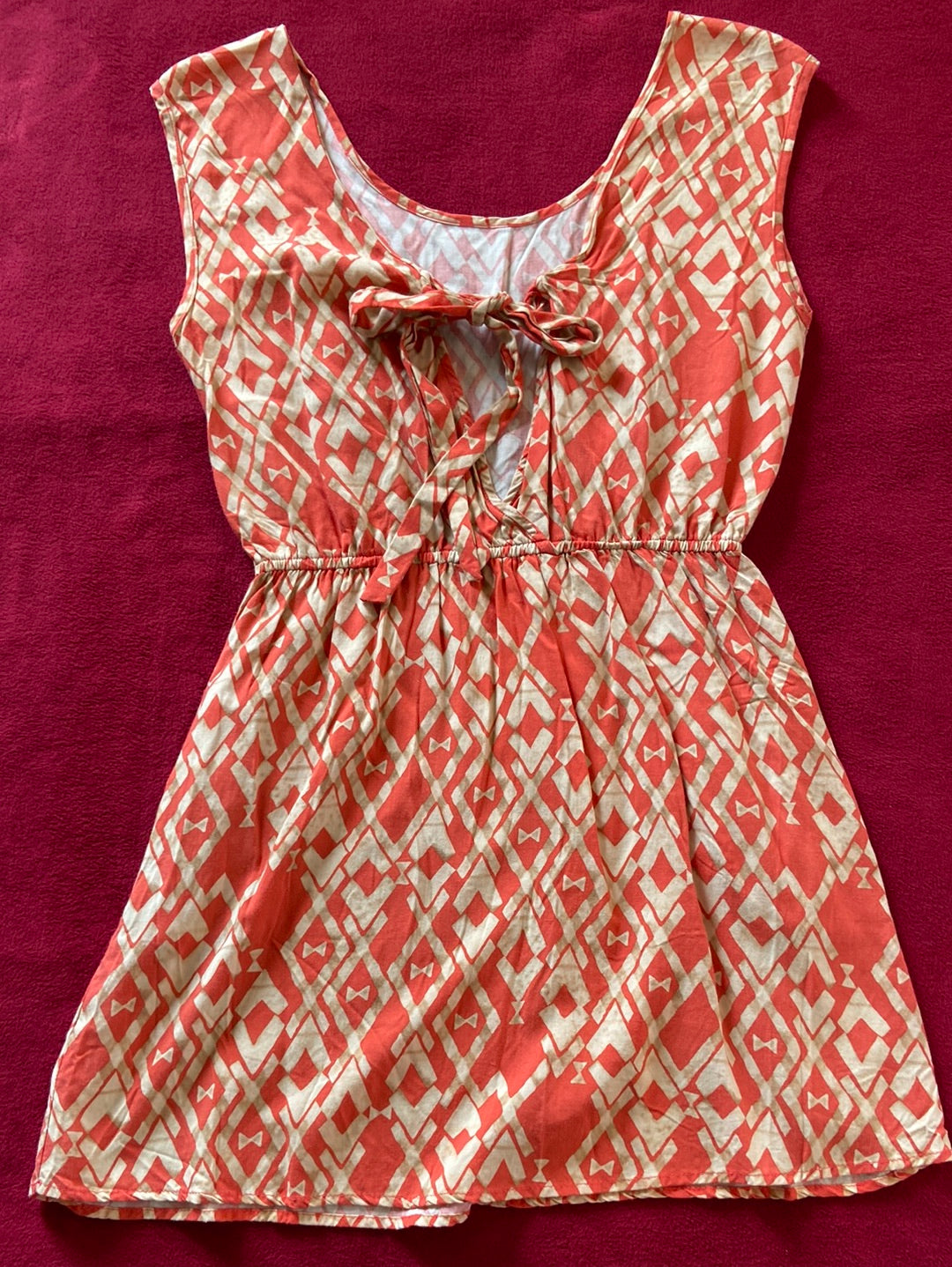 CUTE CORAL No Label Dress Size M