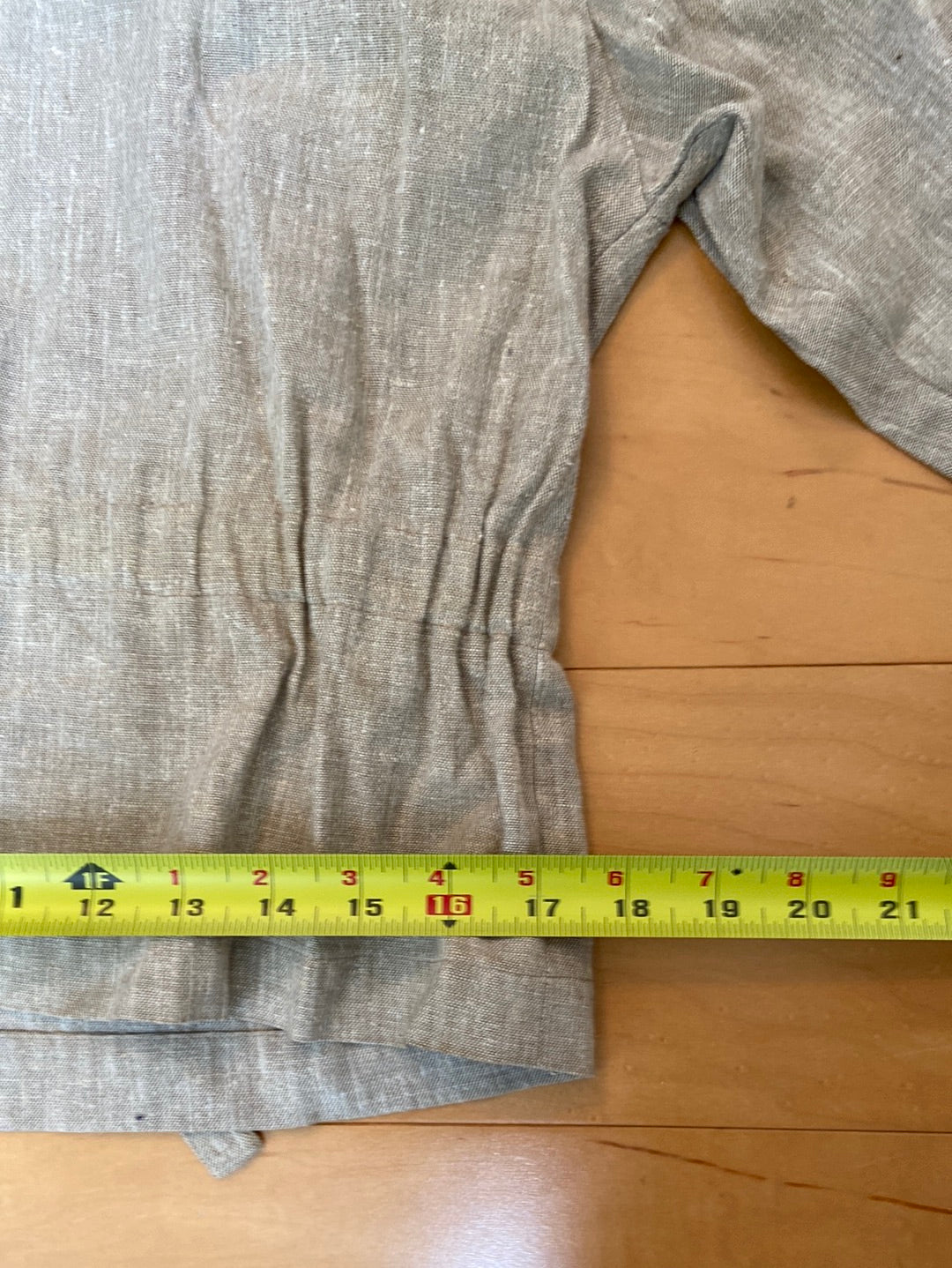 LINEN SKIRT SET No label Size M