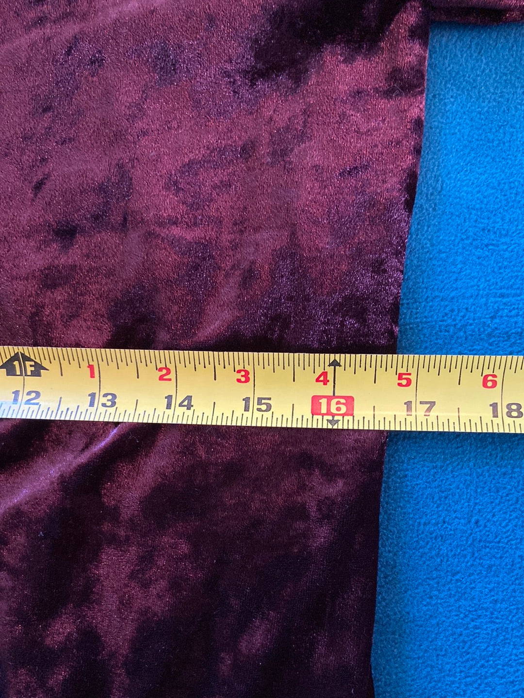 MAROON VELVET London Times Size 10
