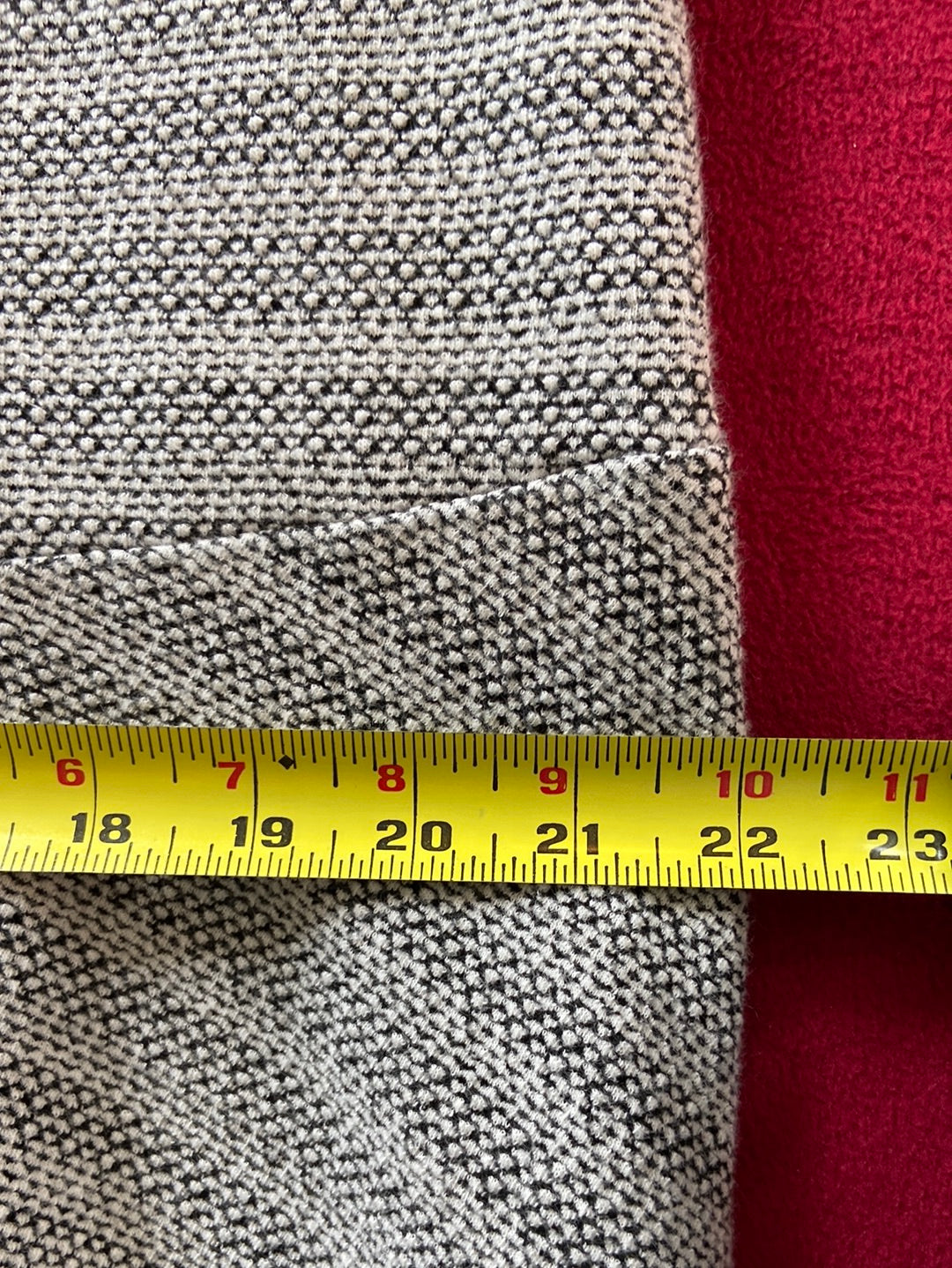 HEATHERED WHITE Loft Dress Size L