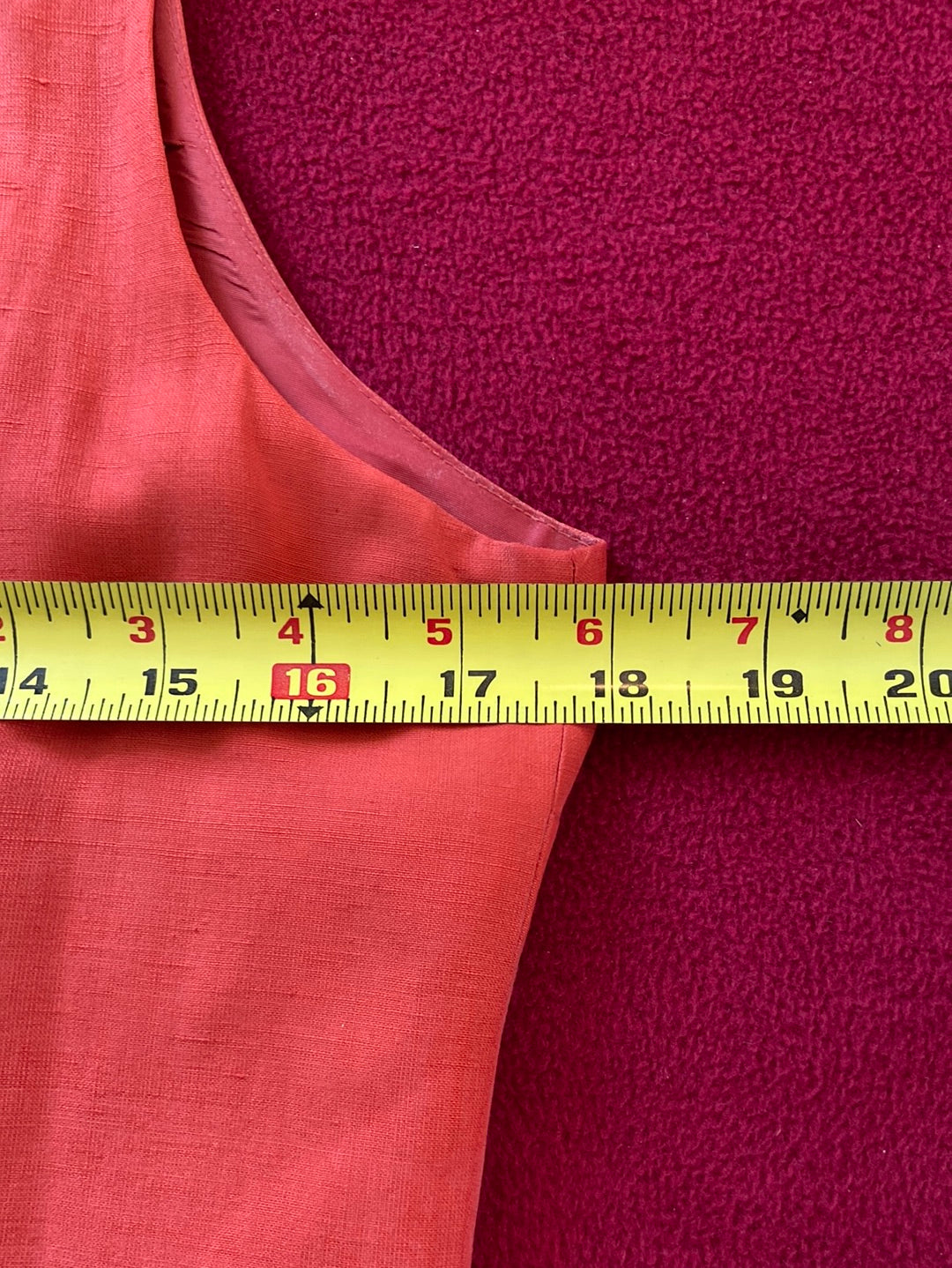 ORANGE CLASS Charter Club Dress Size 8P