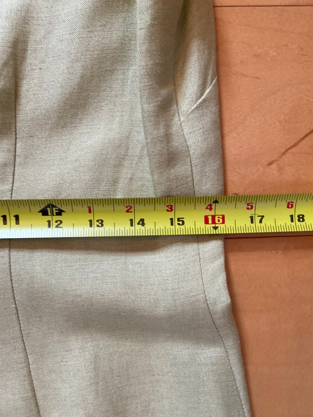 LIGHT GREEN LINEN Sigrid Olsen Size 4