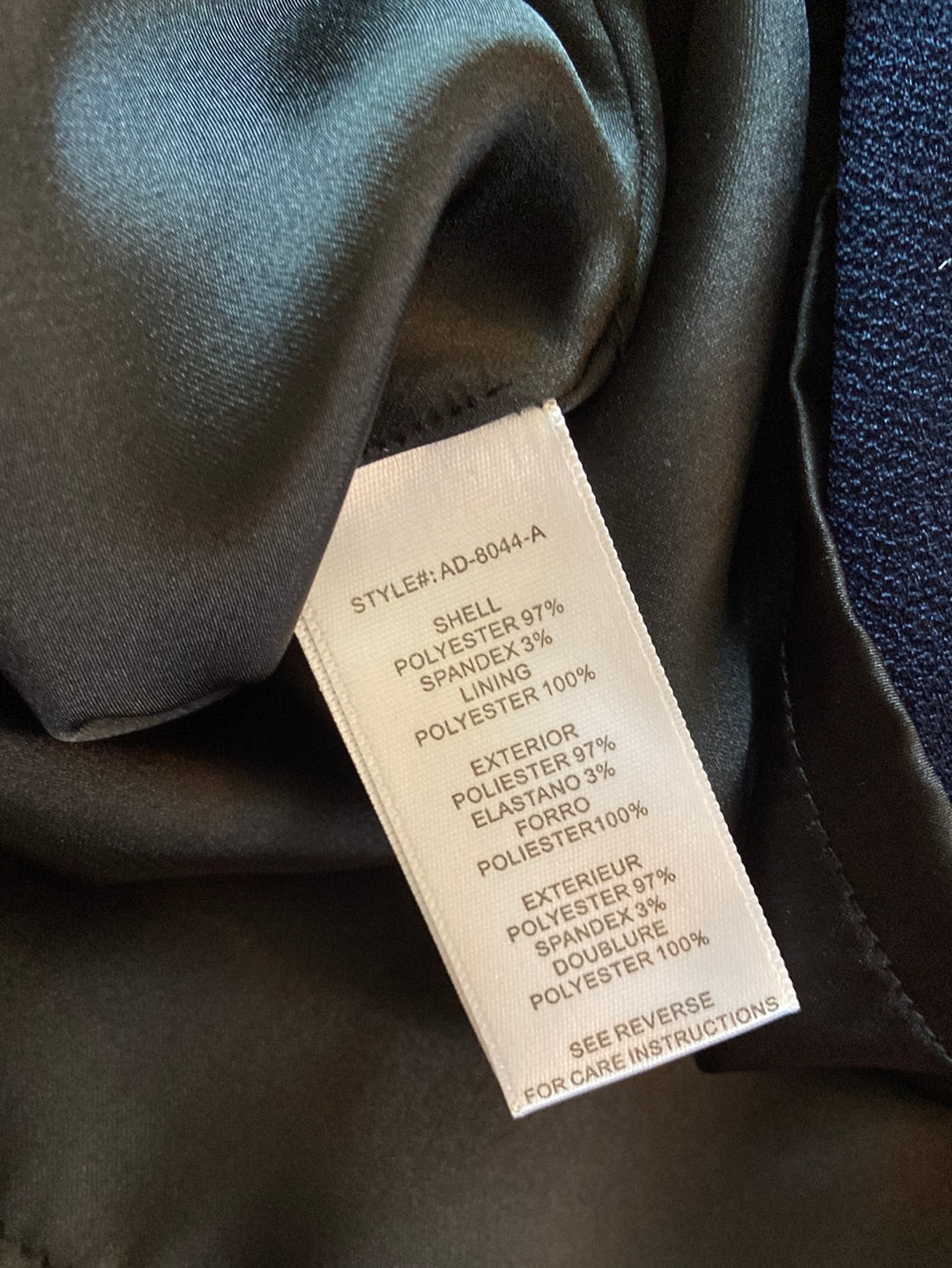 NEW NAVY Aryn K Dress Size L