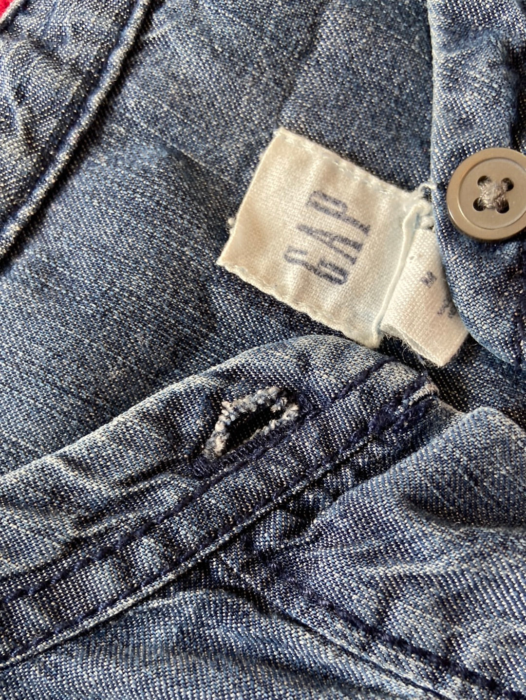 DENIM DRESS Gap Dress Size M