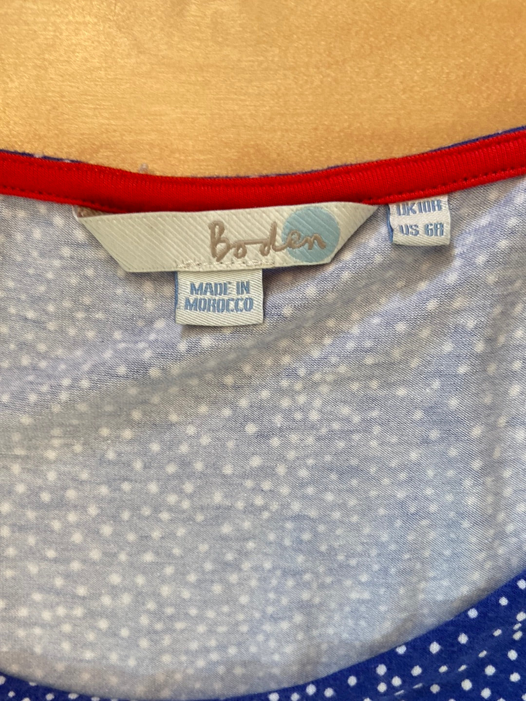 BEST BLUE Boden Size 6
