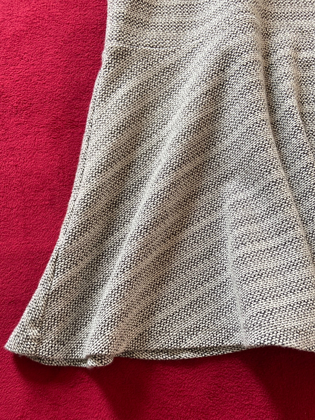 HEATHERED WHITE Loft Dress Size L