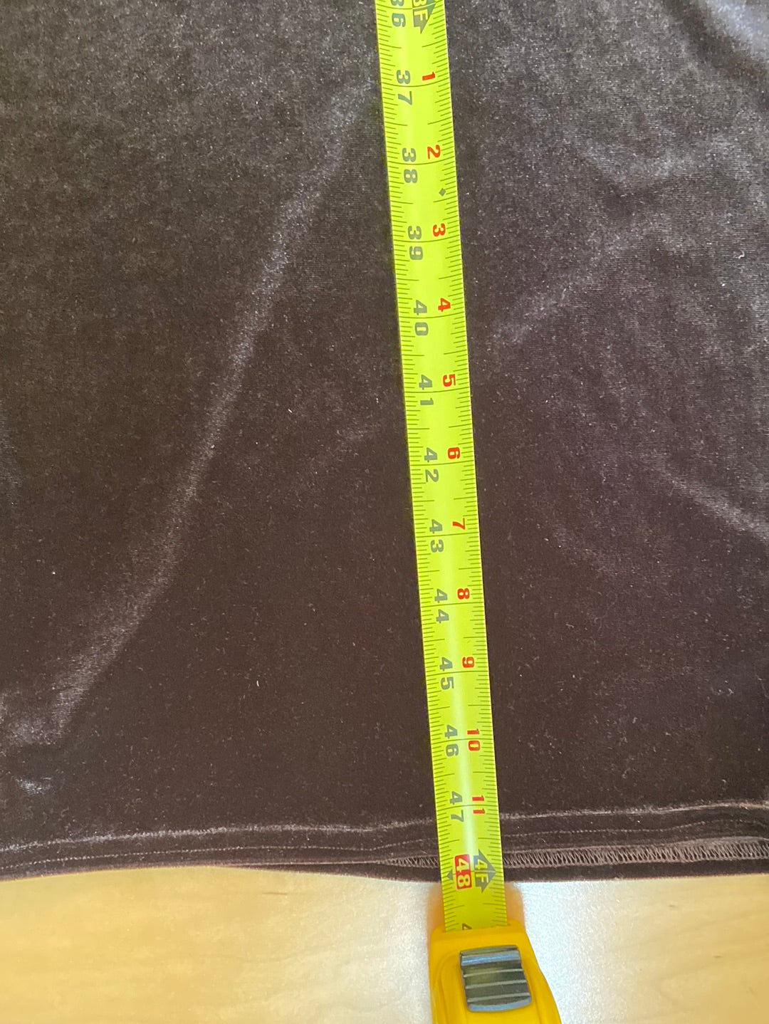 BROWN VELOUR Cold water Creek Size MP