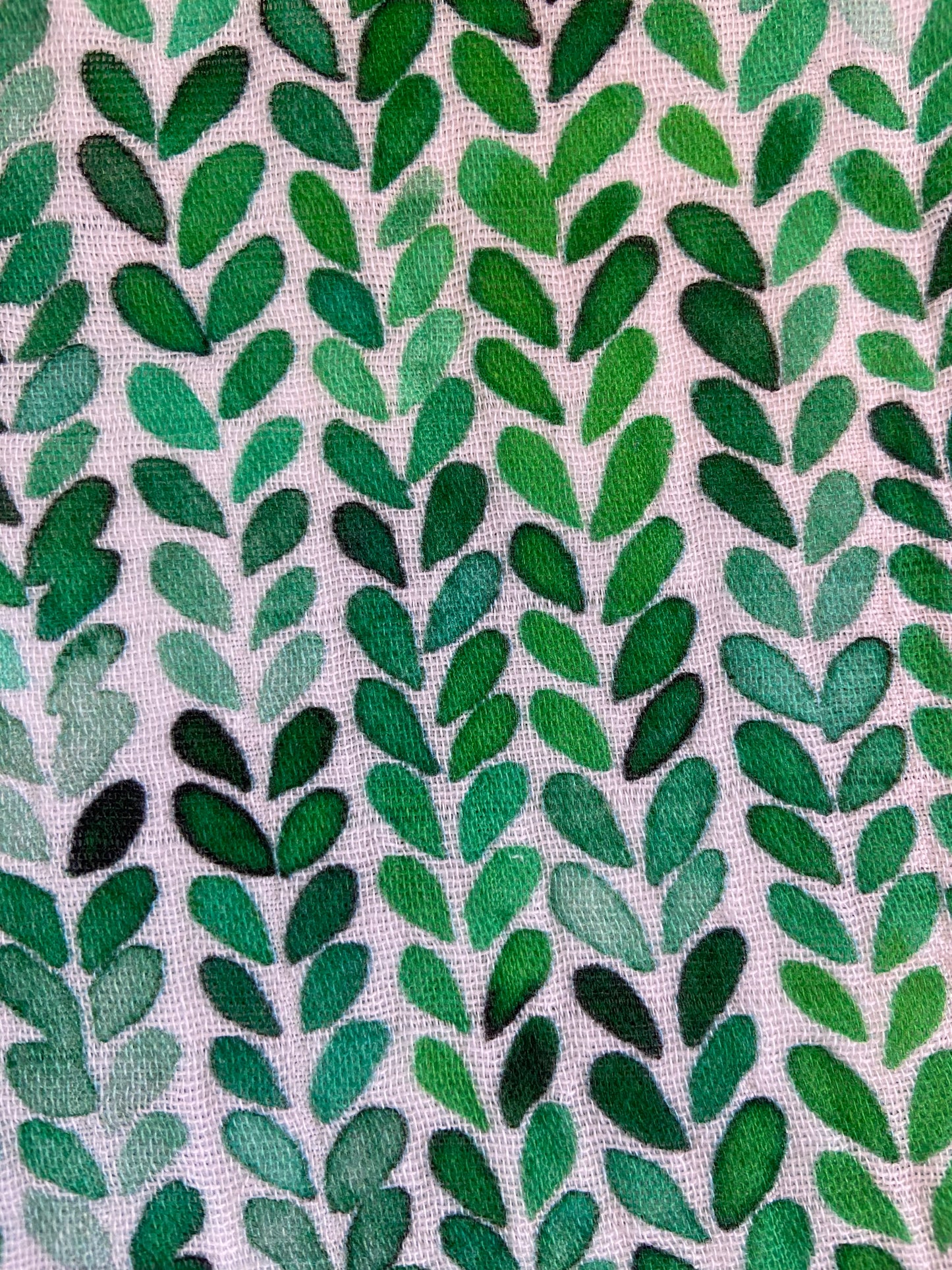 Tree Print Snap Shawl