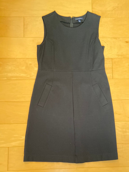 BLACK BASIC Lands End Dress Size 12