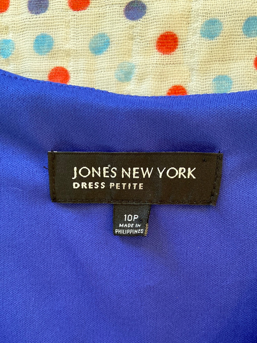 ROYAL BLUE Jones NY Size 10P