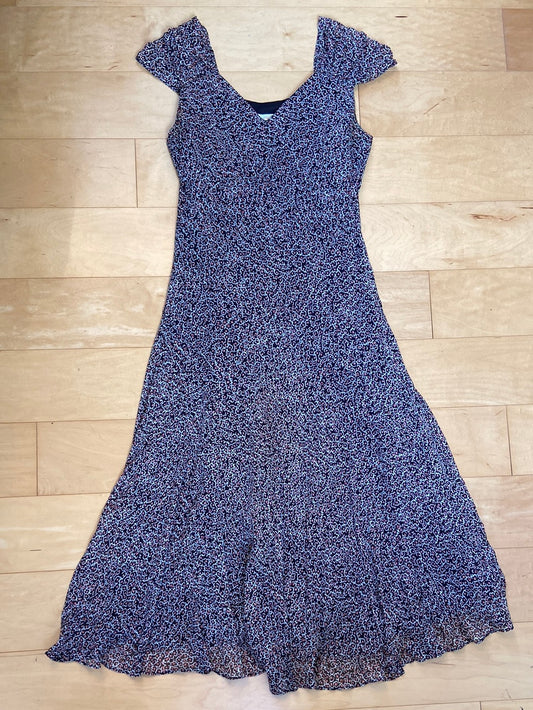 SILK MAXI Talbots Dress Size 10
