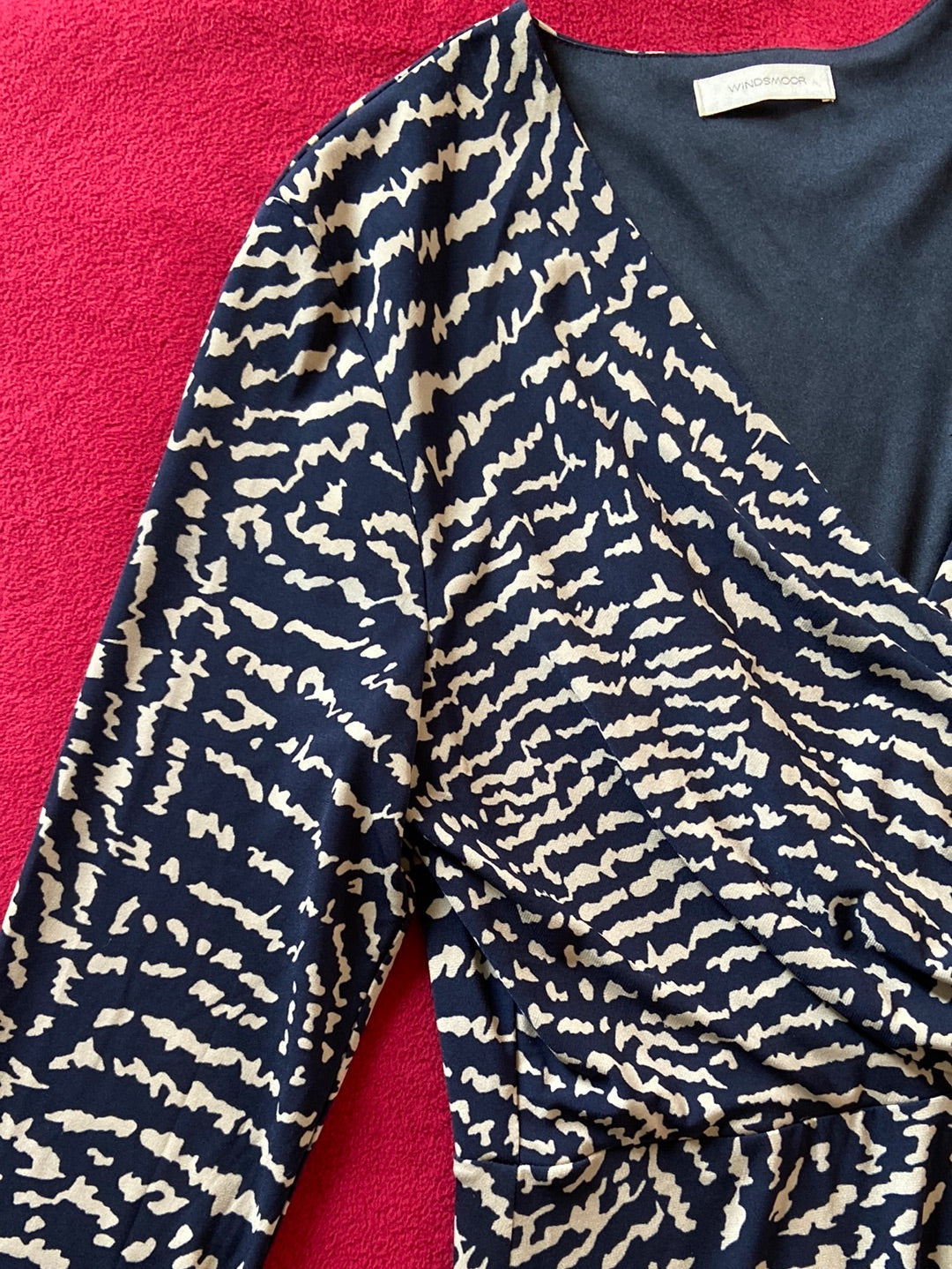 WRAP IT UP Windsmoor Navy Dress Size 12