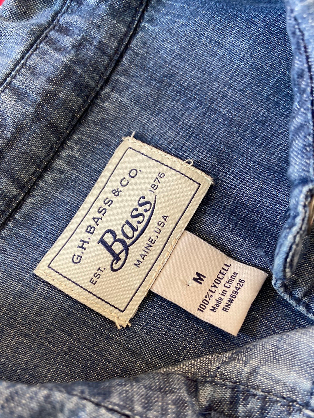 DENIM DRESS Bass Dress Size M