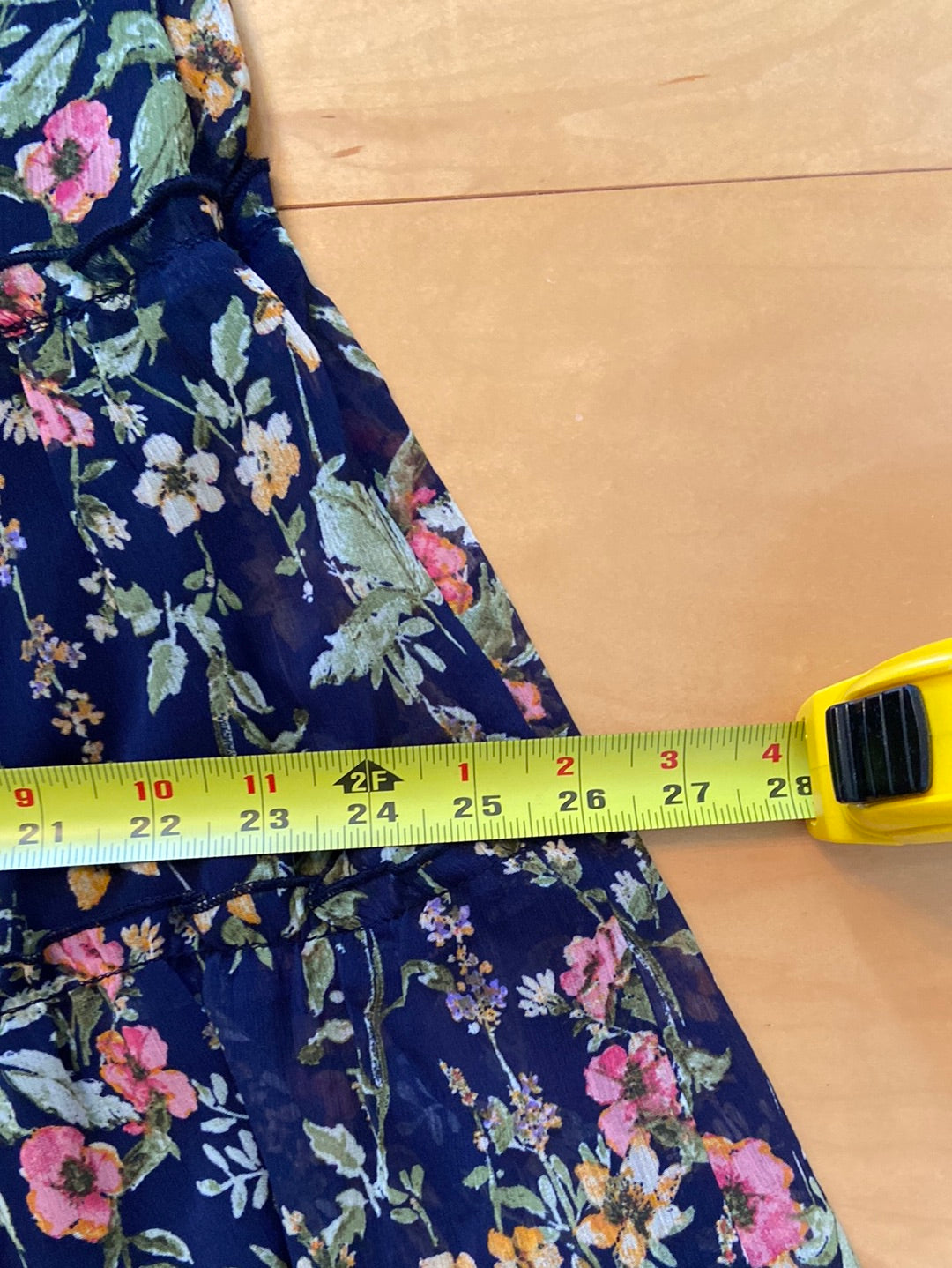 NAVY FLORAL North Style Size 16