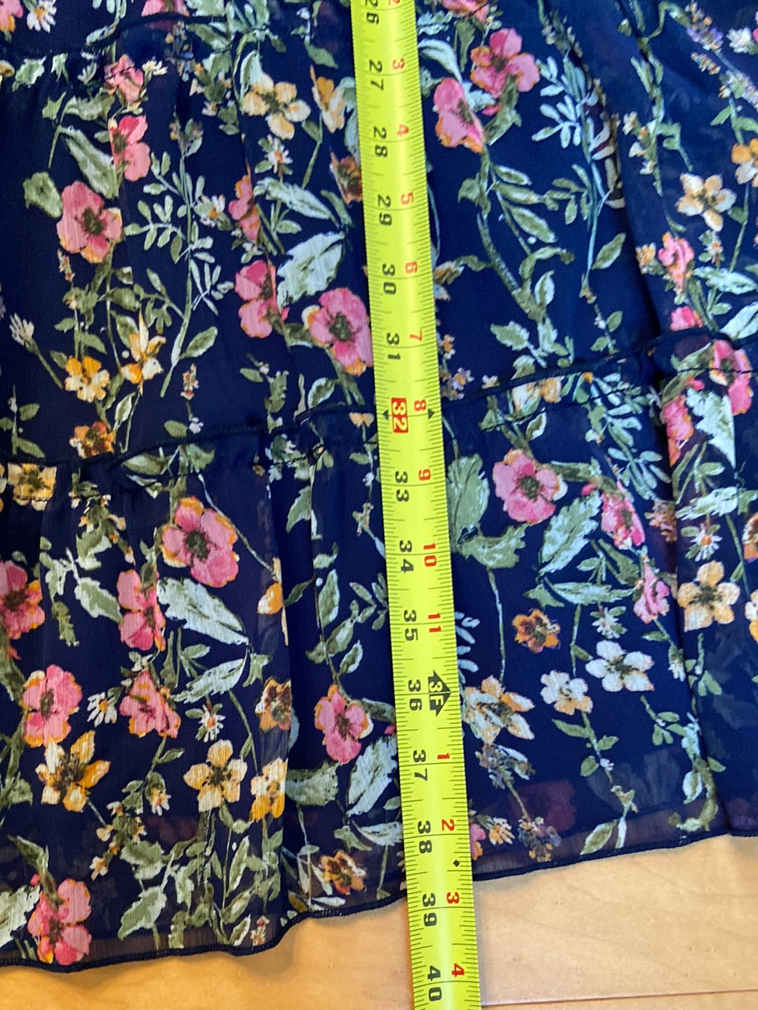 NAVY FLORAL North Style Size 16